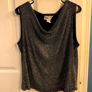 Ronni Nicole by Ouida Sparkle Blouse - XL